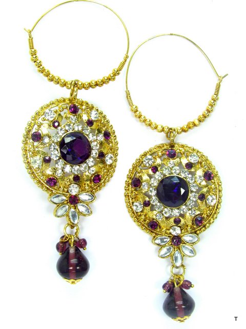 Exclusive Kundan Bali Earrings