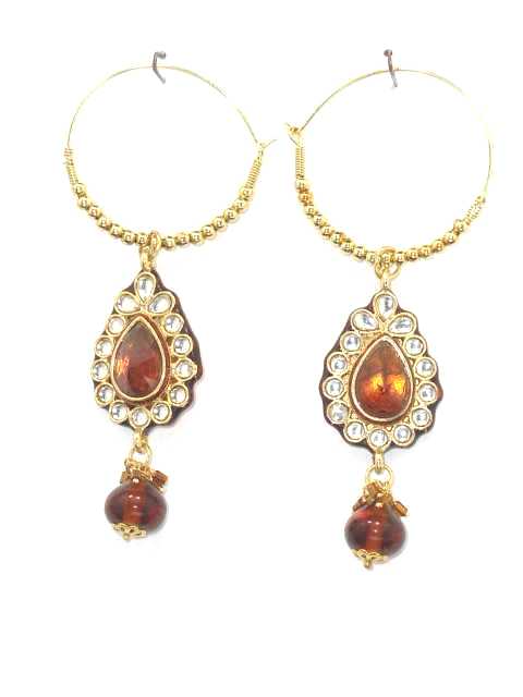 Exclusive Kundan Bali Earrings