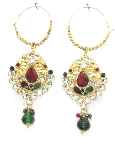 Exclusive Kundan Bali Earrings