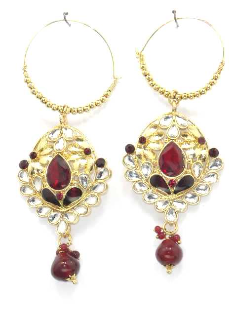 Exclusive Kundan Bali Earrings