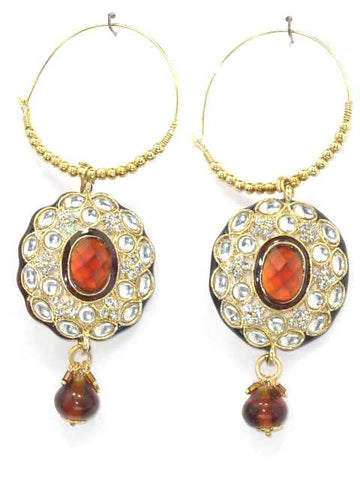 Exclusive Kundan Bali Earrings