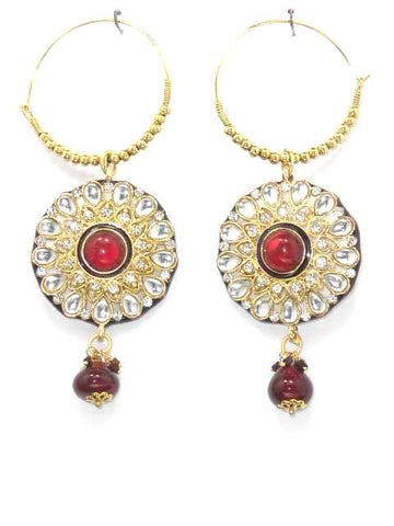 Exclusive Kundan Bali Earrings