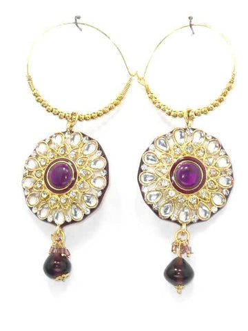 Exclusive Kundan Bali Earrings