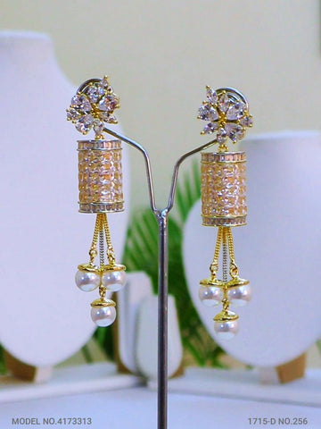 Indian CZ Earrings