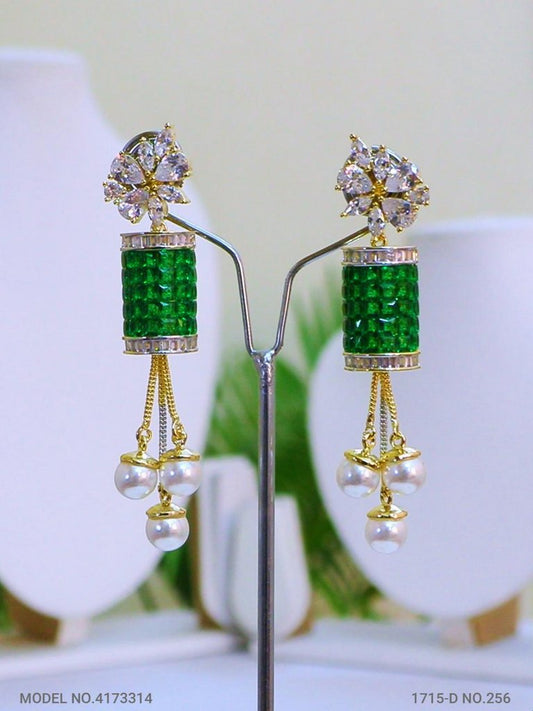 Indian CZ Earrings