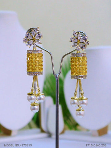 Indian CZ Earrings