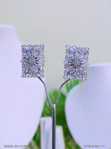 American Diamond Studs for a party