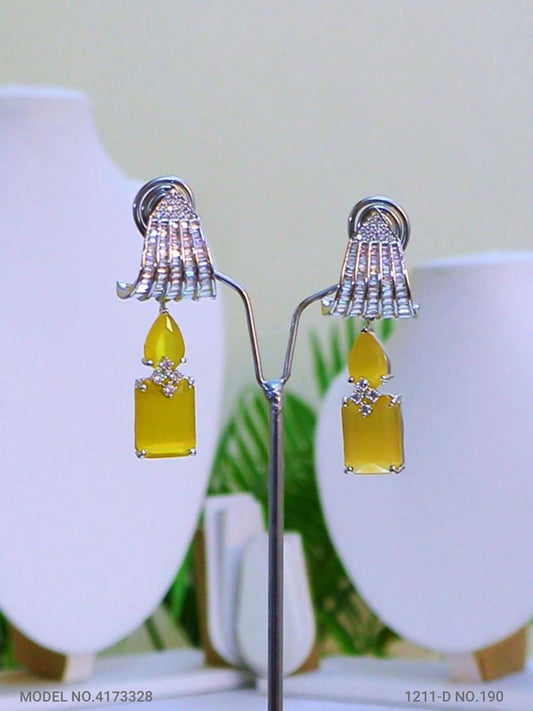 Indian CZ Earrings