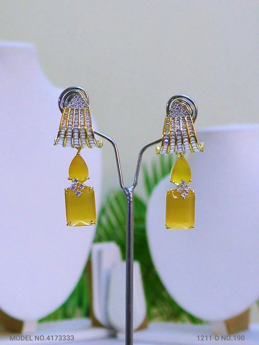 Indian CZ Earrings