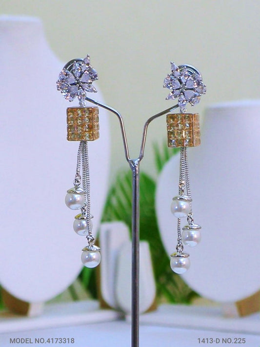 Indian CZ Earrings