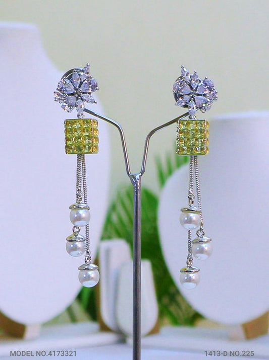 Indian CZ Earrings