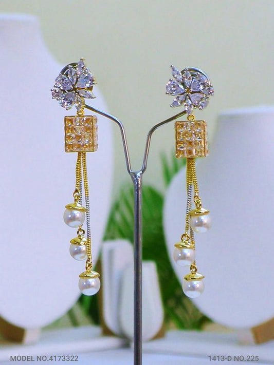 Indian CZ Earrings