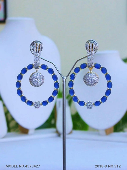 Cz Fashion Earrings | Handcrafted