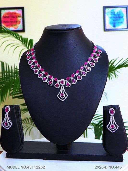 Cz Jewelry Set | Classic Pattern