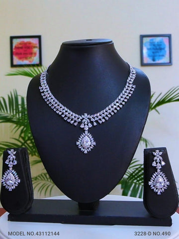 American Diamond Necklace Set | Wonderful Gift Item