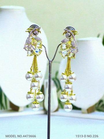 Indian CZ Earrings