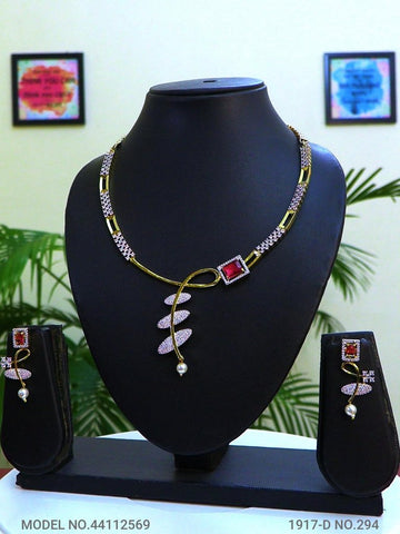 Made in India | Cz Necklace Set