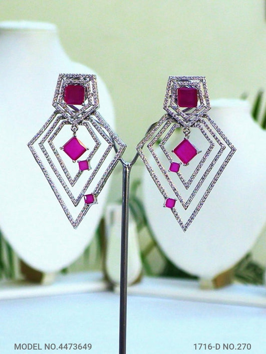 Indian CZ Earrings