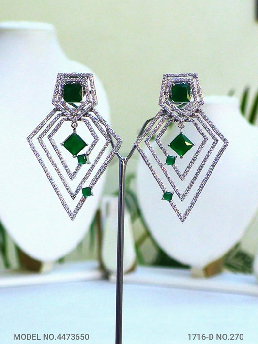 Indian CZ Earrings