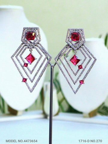 Indian CZ Earrings