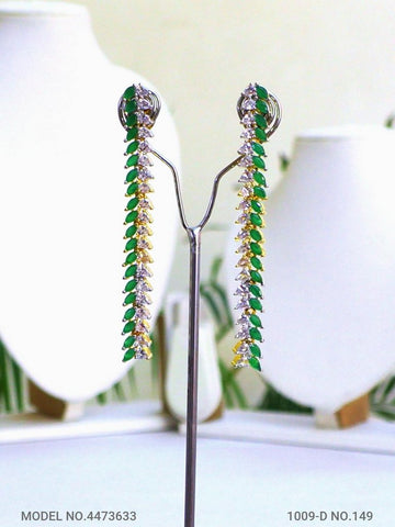 Indian CZ Earrings