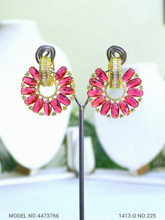 Indian CZ Earrings