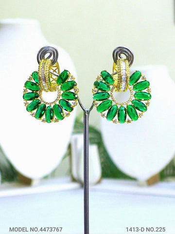 Indian CZ Earrings