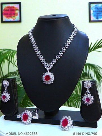 Bridesmaid Necklace Set for Traditional Weddings