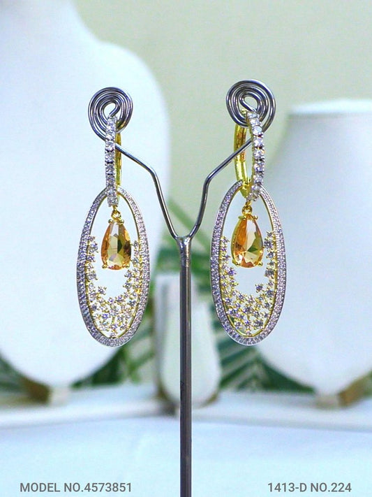 Indian CZ Earrings