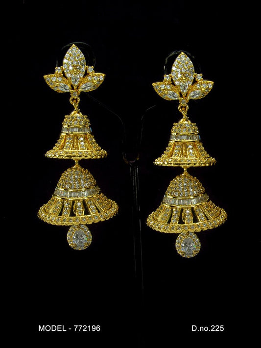 Indian CZ Earrings