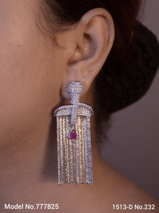 Cz Earring in wholesale price