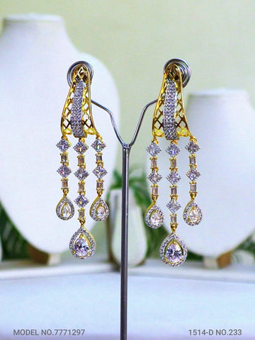 Real Zircon | Fashion AD Earrings