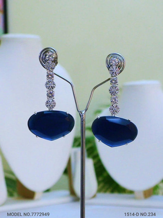 Cz Fashion Earrings | Handcrafted