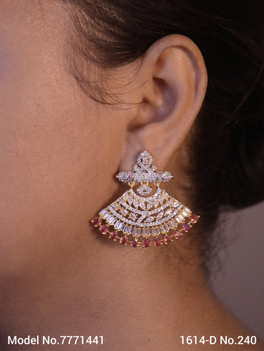 Designer Handmade Cz Earrings