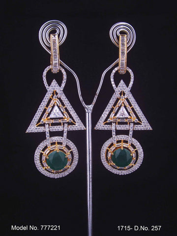 Earrings made of Cubic Zircons