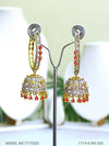 CZ Jhumka Earrings