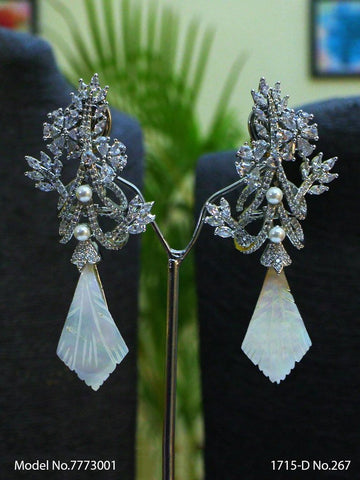 Diamond Replica Long Earrings