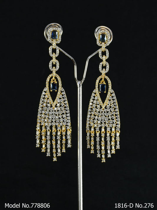 Designer Handmade Cz Earrings