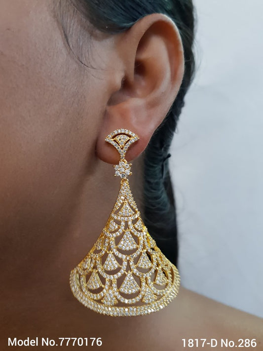 Cz Earring in wholesale price