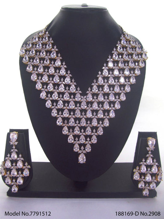 Bridesmaid Necklace Set for Traditional Weddings