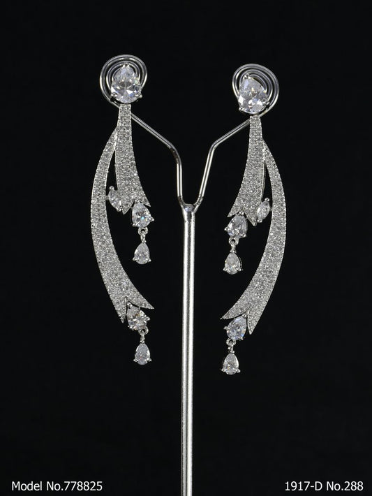 Earrings made of Cubic Zircons