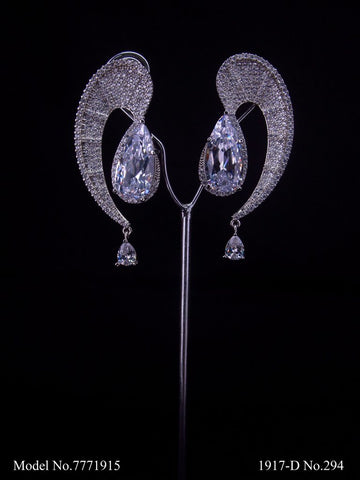 Real Zircon | Fashion AD Earrings