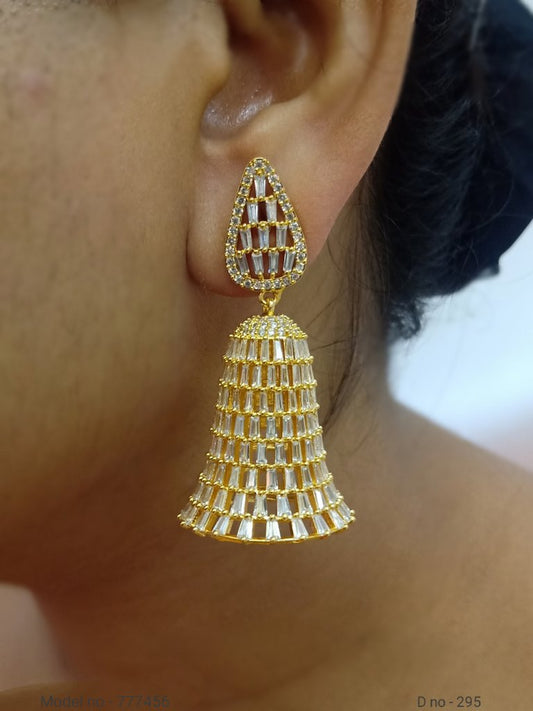 Earrings made of Cubic Zircons