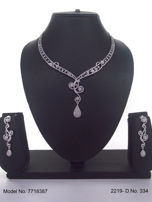 American Diamond Necklace Set | Wonderful Gift Item