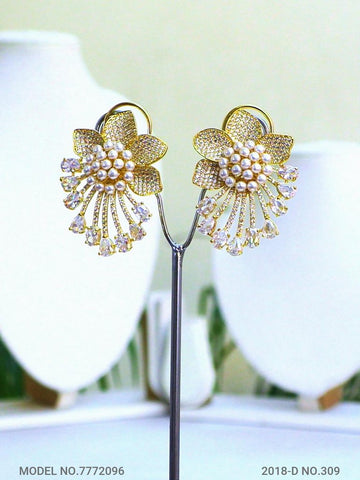 International Design | Cz Earrings