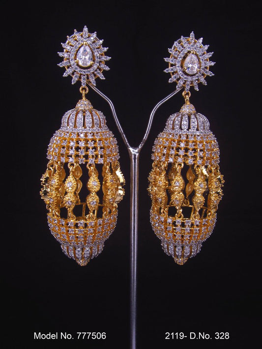 Cz Fashion Earrings | Handcrafted