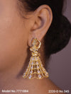 CZ Jhumka Earrings