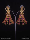 CZ Jhumka Earrings