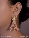 CZ Jhumka Earrings