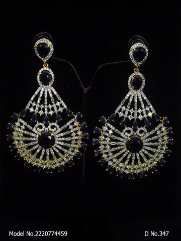 Designer Handmade Cz Earrings